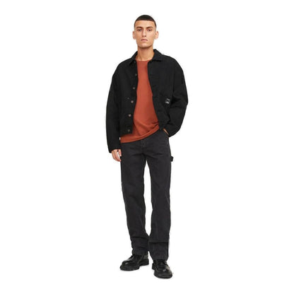 Jack Jones – Schwarze Jeans und Hose aus Baumwolle