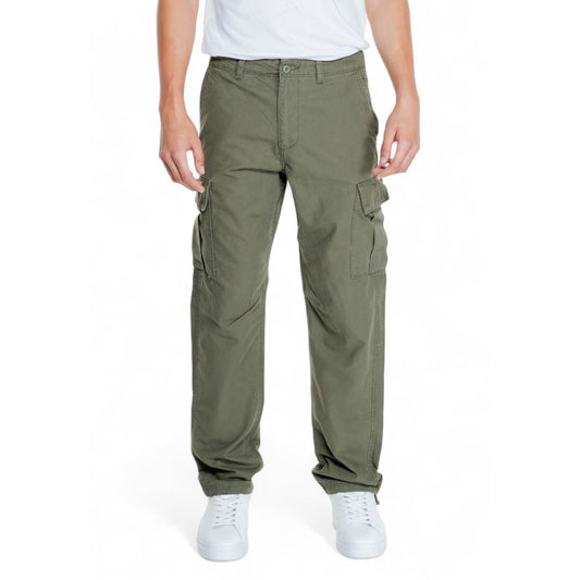 Jack Jones, Grüne Jeans und Hose aus Baumwolle