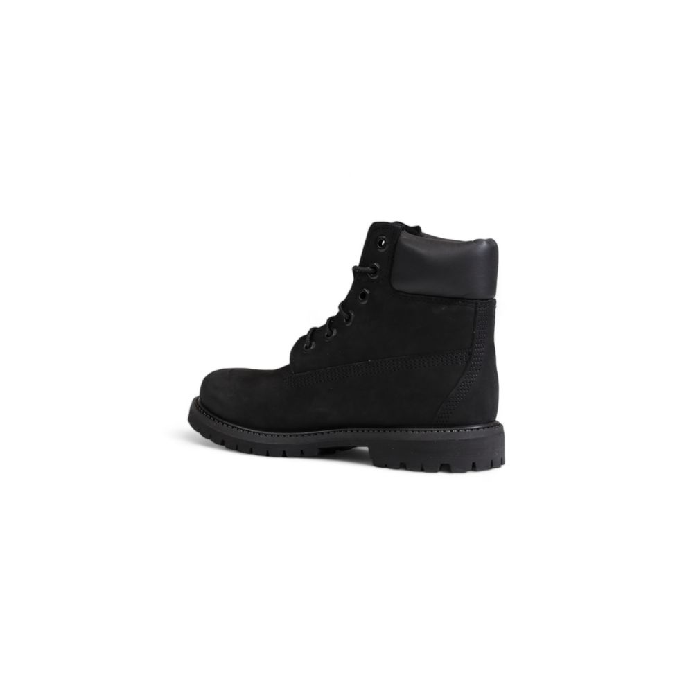 Timberland – Schwarze Stiefel aus recyceltem Leder