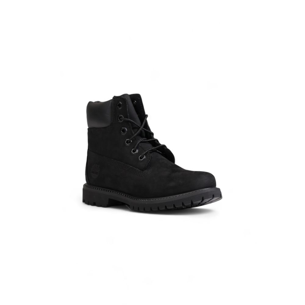 Timberland – Schwarze Stiefel aus recyceltem Leder