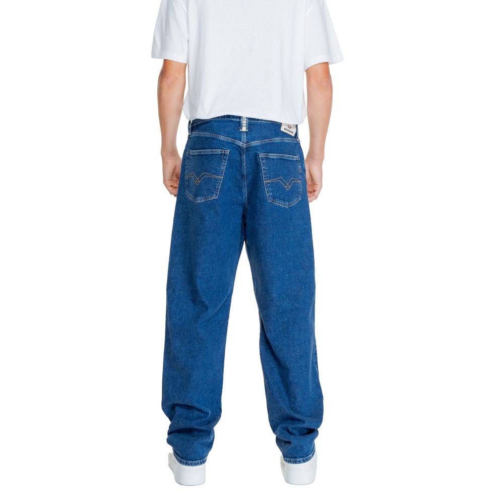 Replay Jeans &amp; Hose aus Baumwolle, Blau