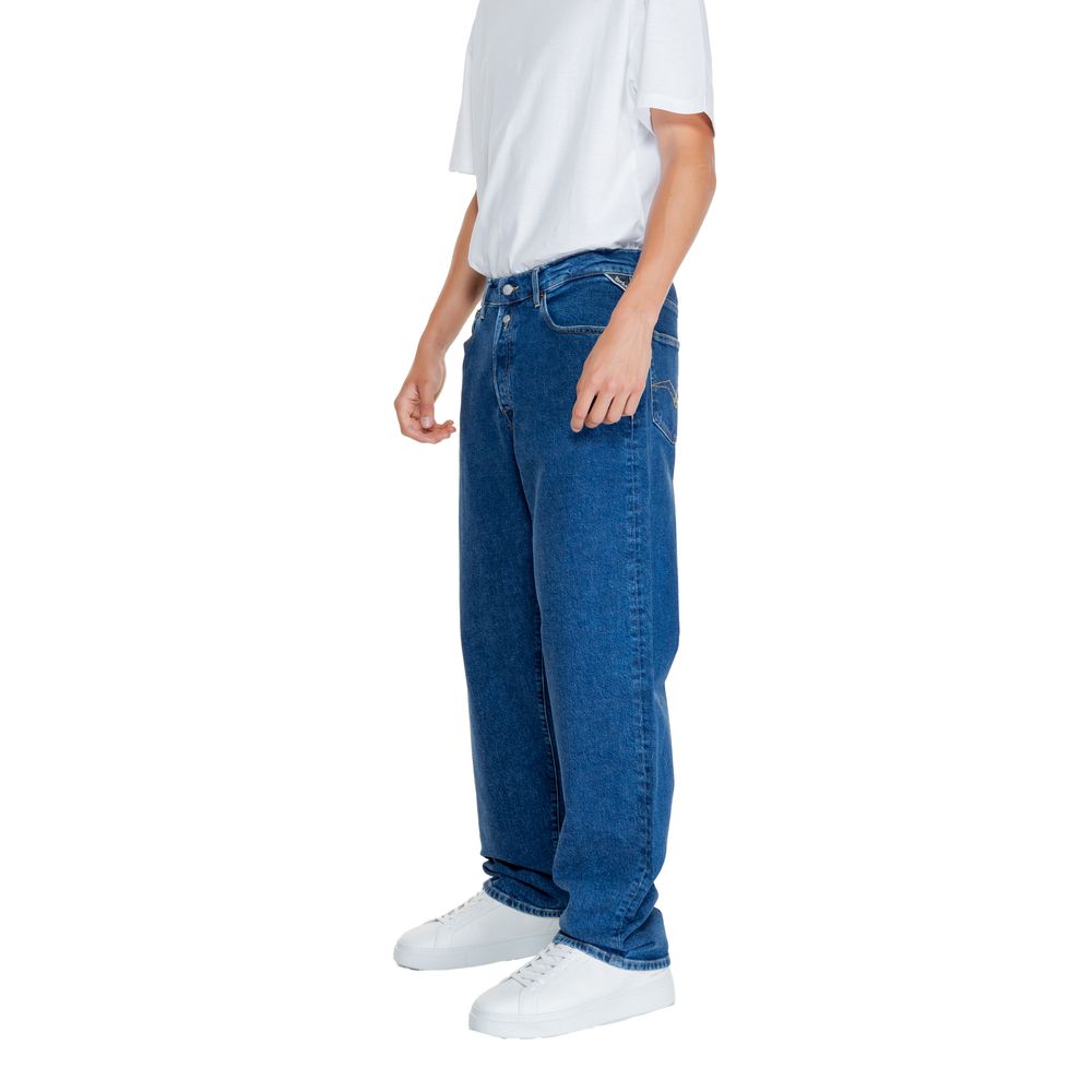 Replay Jeans &amp; Hose aus Baumwolle, Blau