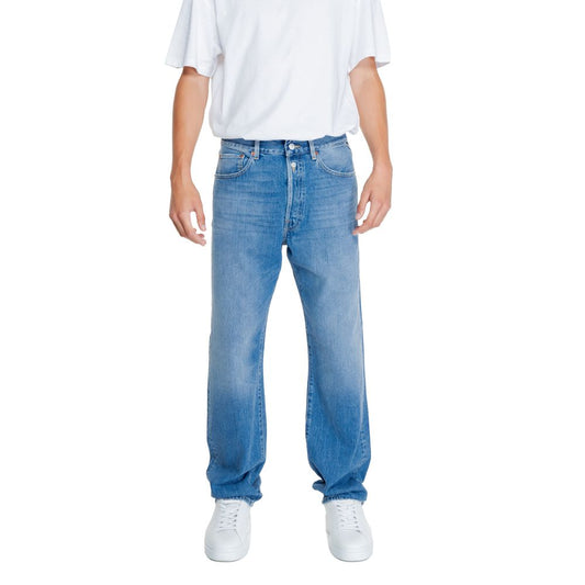 Replay Jeans &amp; Hose aus Baumwolle, Blau