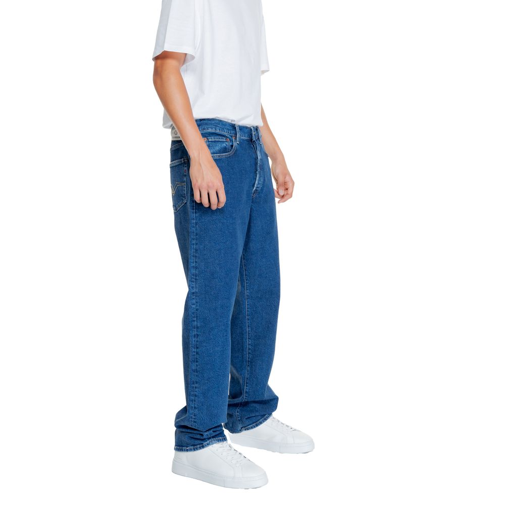 Replay Jeans &amp; Hose aus Baumwolle, Blau