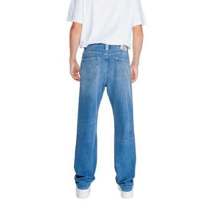 Replay Jeans &amp; Hose aus Baumwolle, Blau