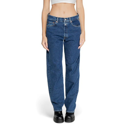 Replay Jeans &amp; Hose aus Baumwolle, Blau