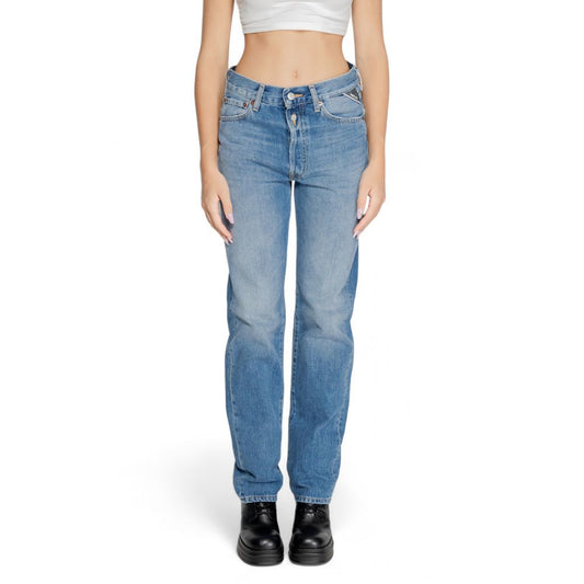 Replay Jeans &amp; Hose aus Baumwolle, Blau