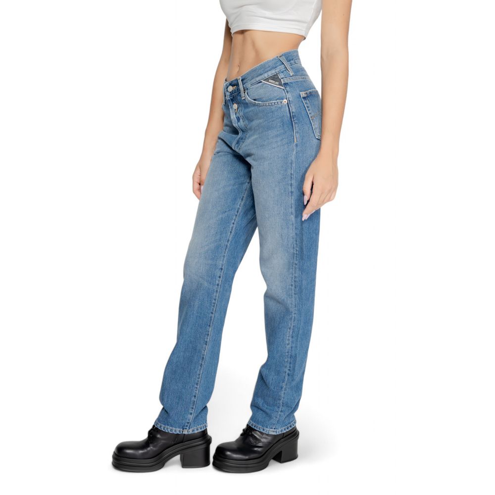 Replay Jeans &amp; Hose aus Baumwolle, Blau