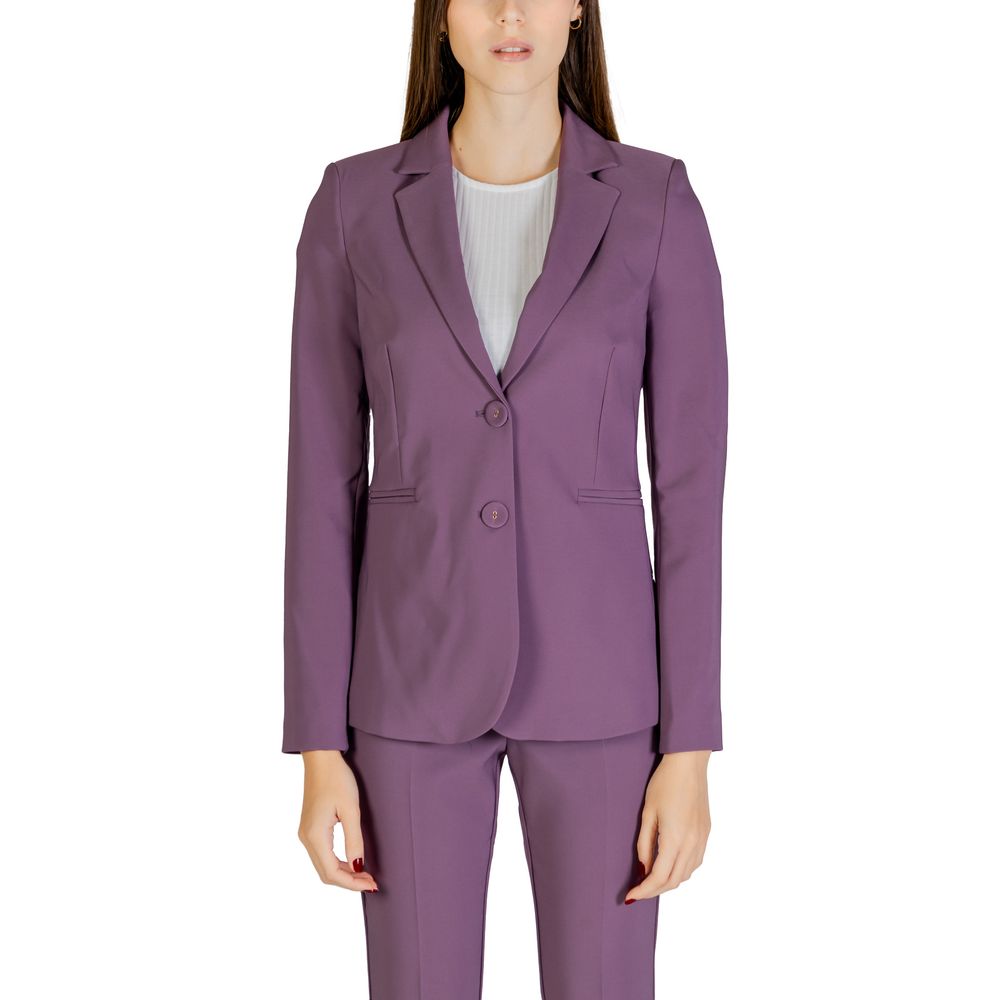 Sandro Ferrone Lila Polyester Anzüge &amp; Blazer