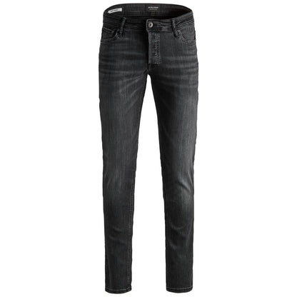 Jack Jones – Schwarze Jeans und Hose aus Bio-Baumwolle