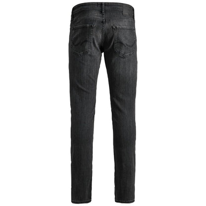 Jack Jones – Schwarze Jeans und Hose aus Bio-Baumwolle