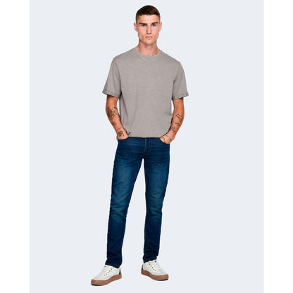 Only &amp; Sons – Jeans und Hose aus Baumwolle, Blau