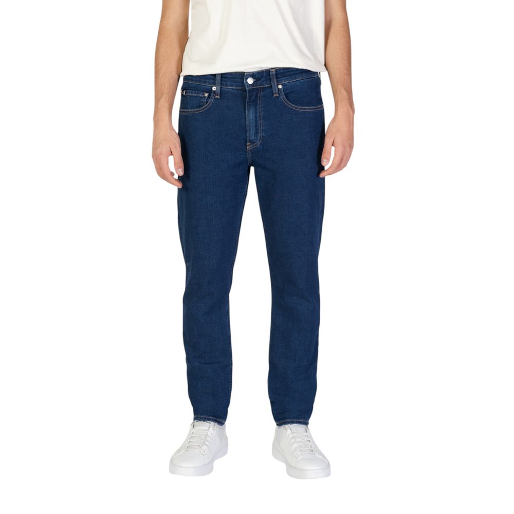 Calvin Klein Jeans – Jeans und Hose aus Baumwolle, Blau