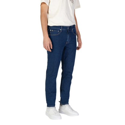 Calvin Klein Jeans – Jeans und Hose aus Baumwolle, Blau