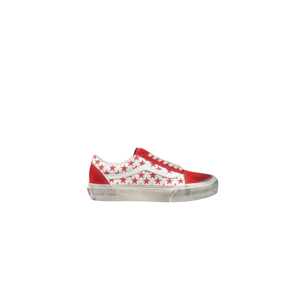 Vans – Rote Wildleder-Sneaker