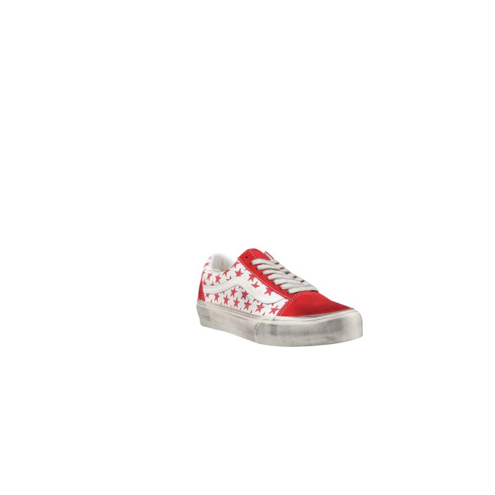 Vans – Rote Wildleder-Sneaker