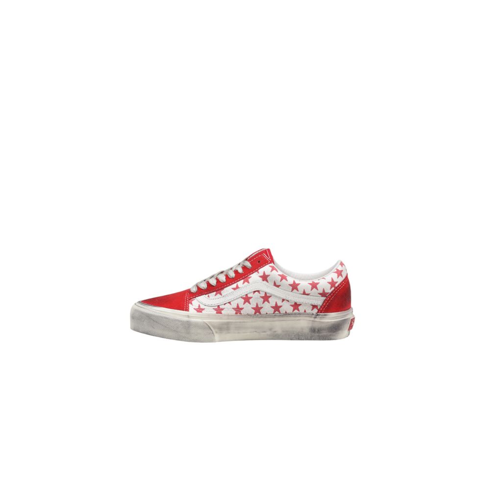 Vans – Rote Wildleder-Sneaker