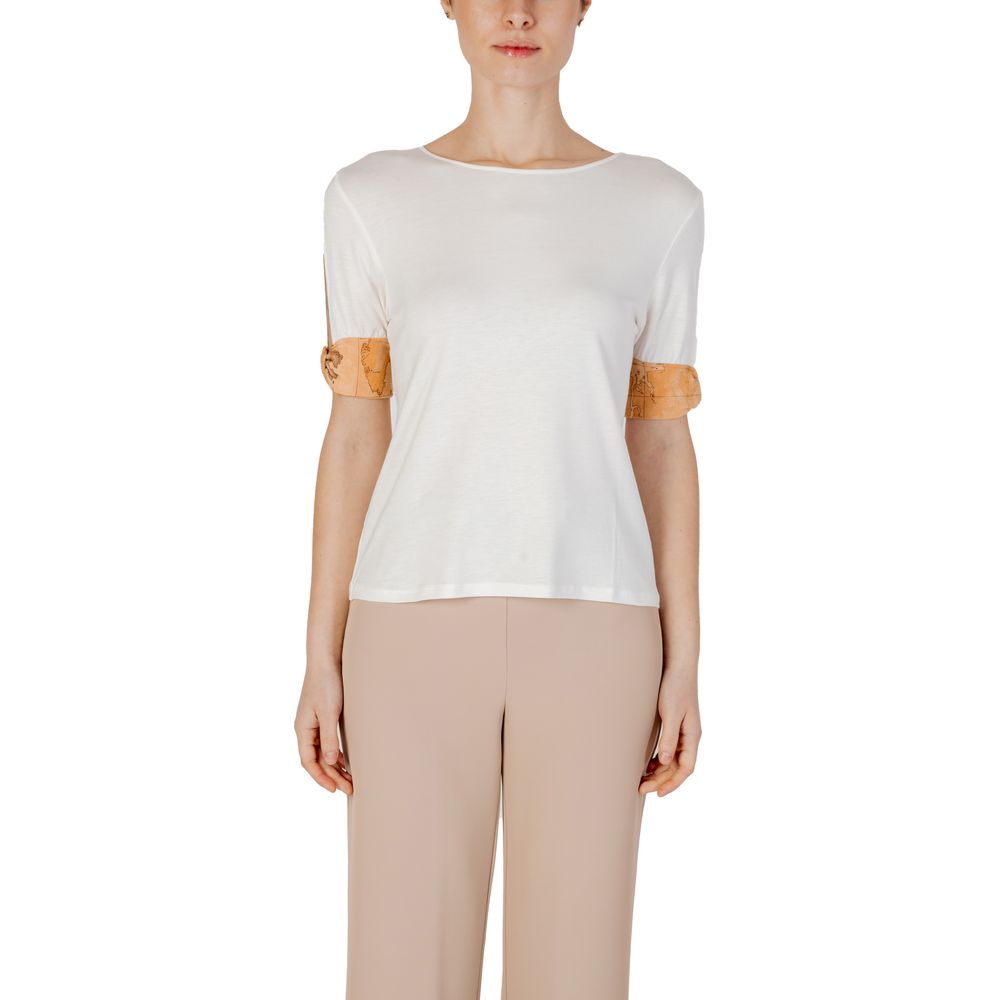 Alviero Martini Prima Classe Beige Viskose-Tops und T-Shirt