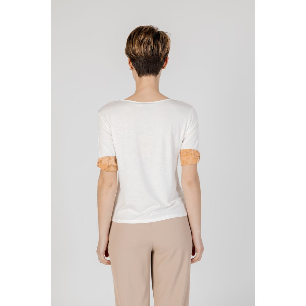 Alviero Martini Prima Classe Beige Viskose-Tops und T-Shirt