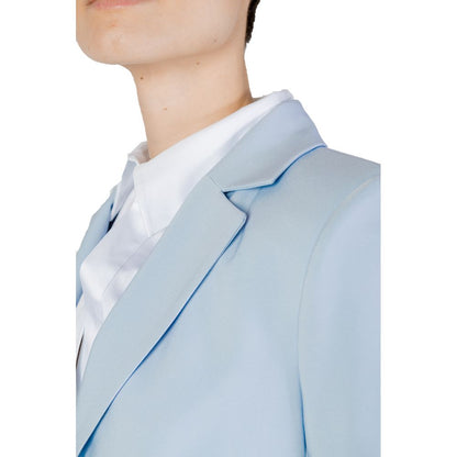 Sandro Ferrone Blaue Anzüge und Blazer aus Polyester