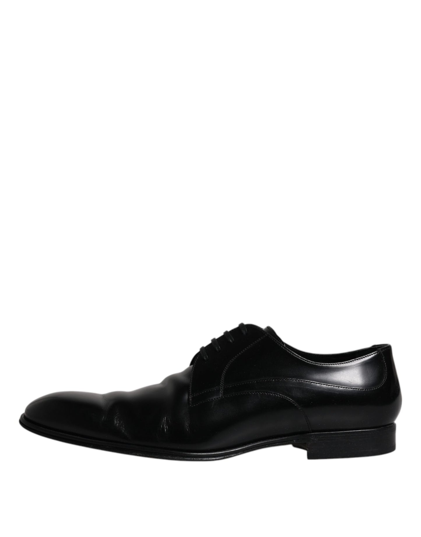 Dolce &amp; Gabbana – Formelle Derby-Schuhe aus schwarzem Leder für Herren