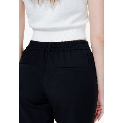 Vero Moda – Schwarze Jeans und Hose aus Polyester