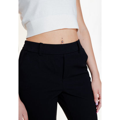 Vero Moda – Schwarze Jeans und Hose aus Polyester