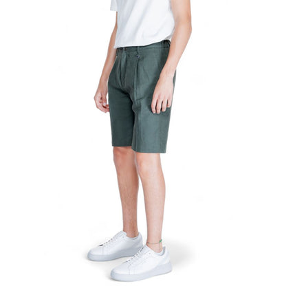 Antony Morato Green Linen Short