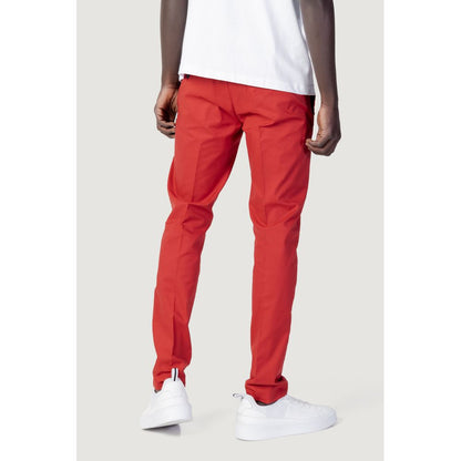 Antony Morato Red Cotton Jeans & Pant