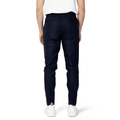 Antony Morato Blue Linen Jeans & Pant