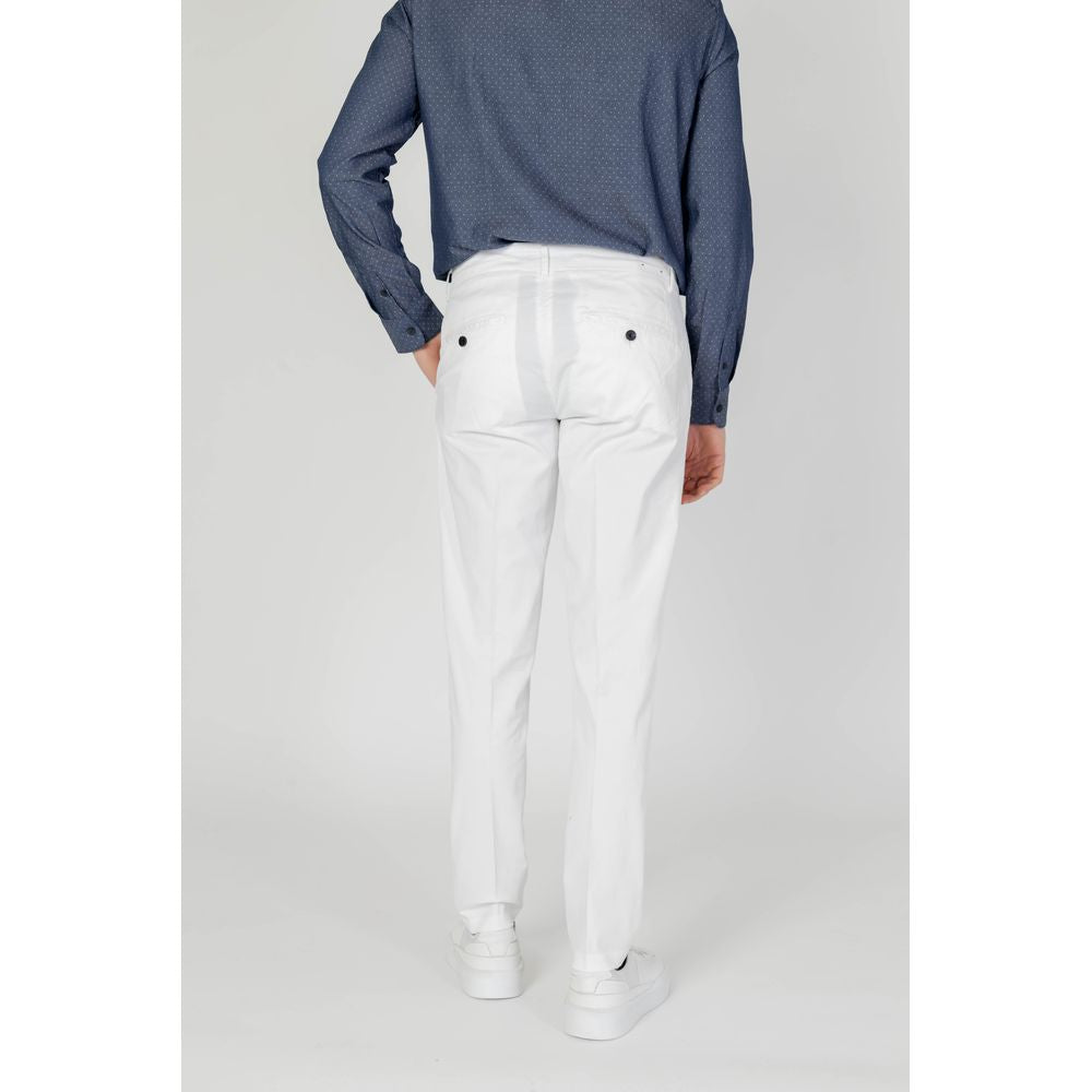 Antony Morato Cream Cotton Jeans & Pant