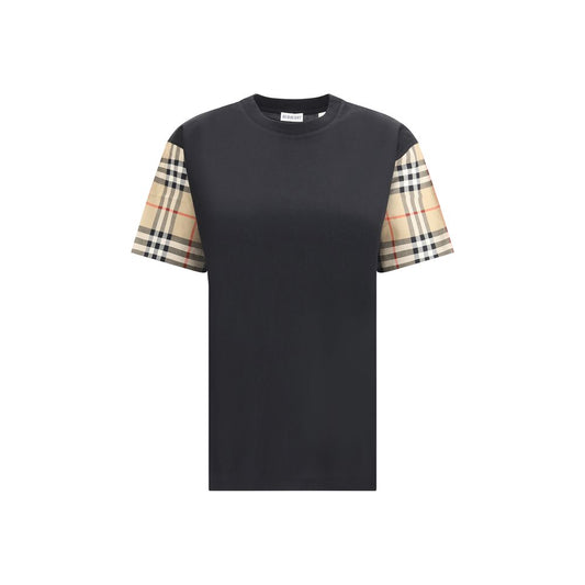 Burberry T-Shirt mit kariertem Archiv-Ärmel