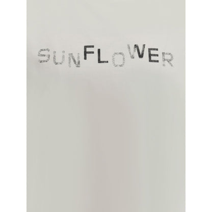 T-Shirt mit Sonnenblumen-Logo