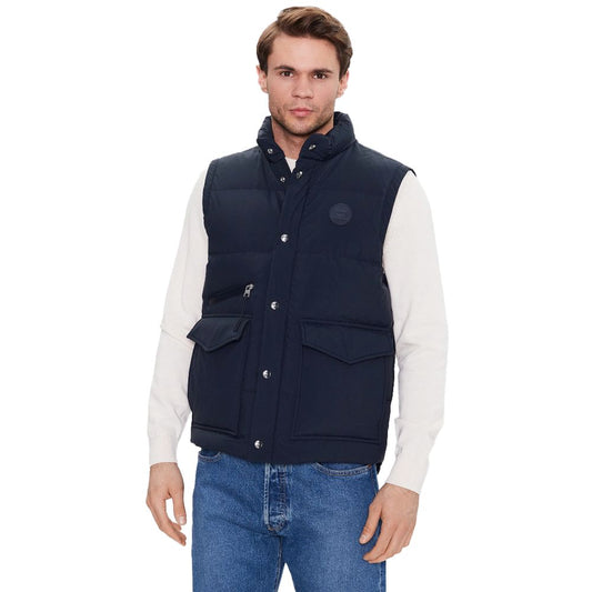 Woolrich, Blaue Polyesterweste