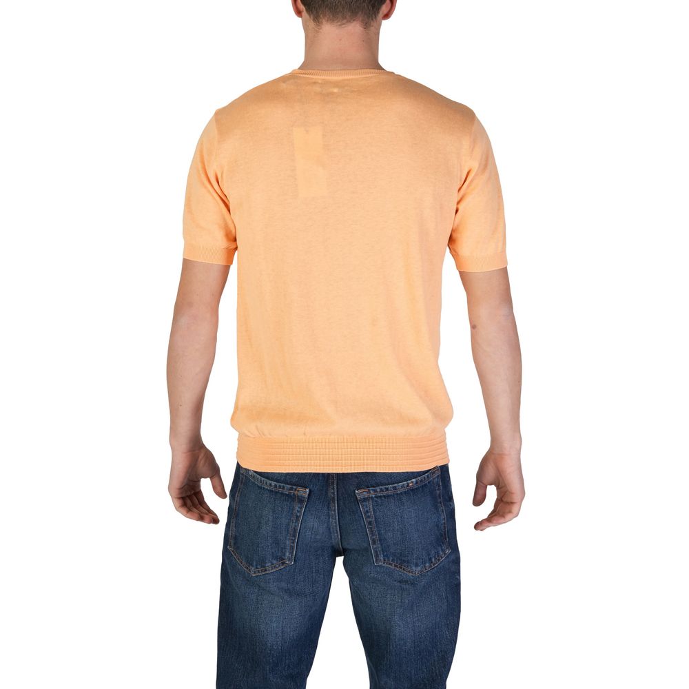 Hamaki-Ho Orange Cotton T-Shirt