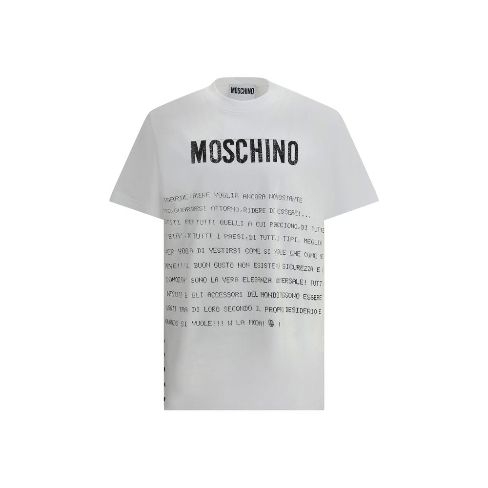 T-Shirt mit Moschino-Logo