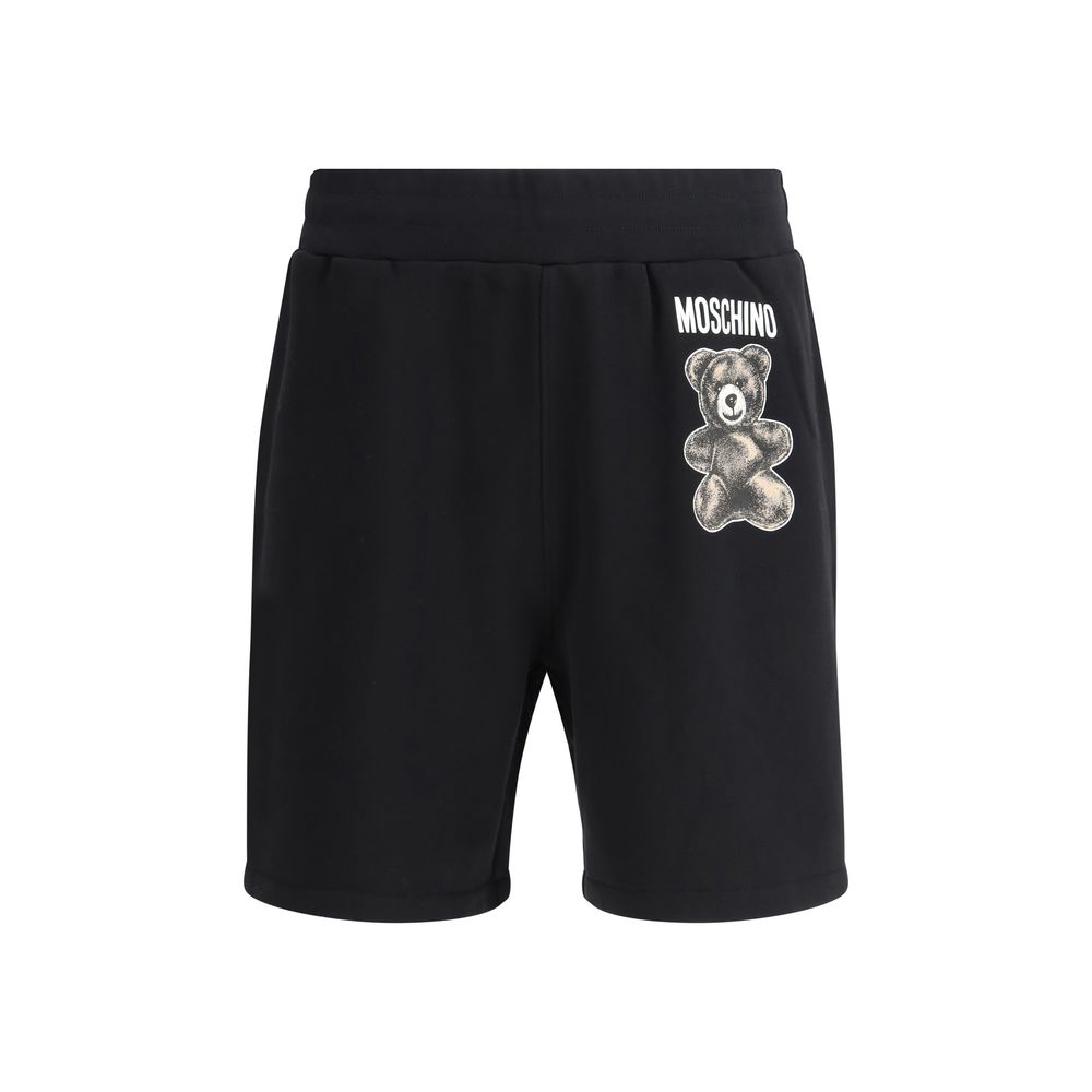 Jogginghose-Shorts mit Moschino-Logo