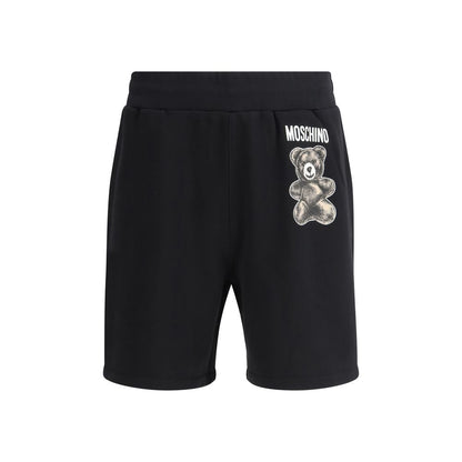 Jogginghose-Shorts mit Moschino-Logo