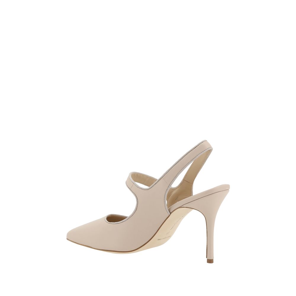 Manolo Blahnik Camparisli Pumps