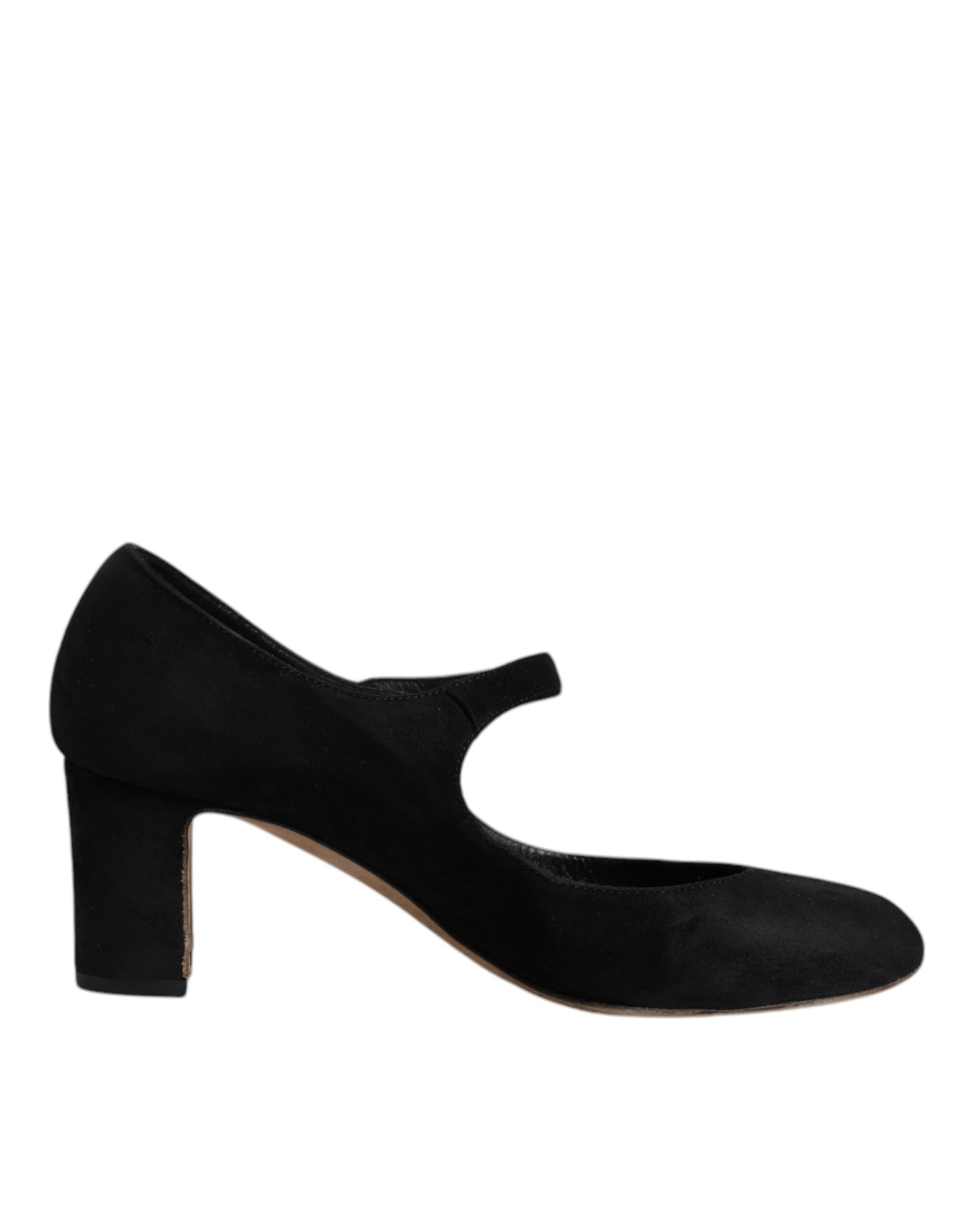 Dolce &amp; Gabbana KEIRA Pumps aus schwarzem Wildleder