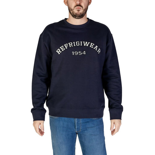 Blauer Baumwollpullover von Refrigiwear