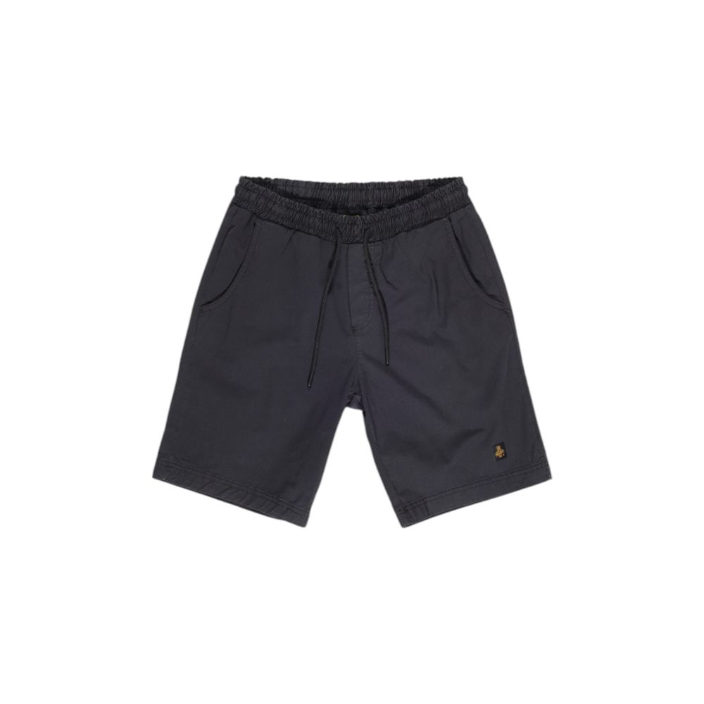 Schwarze Baumwollshorts von Refrigiwear