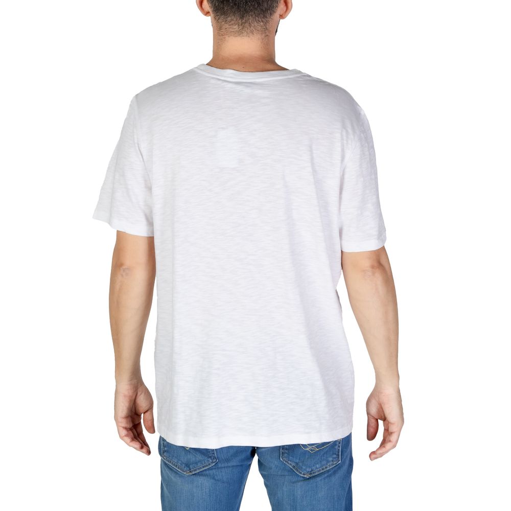 Superdry White Cotton T-Shirt