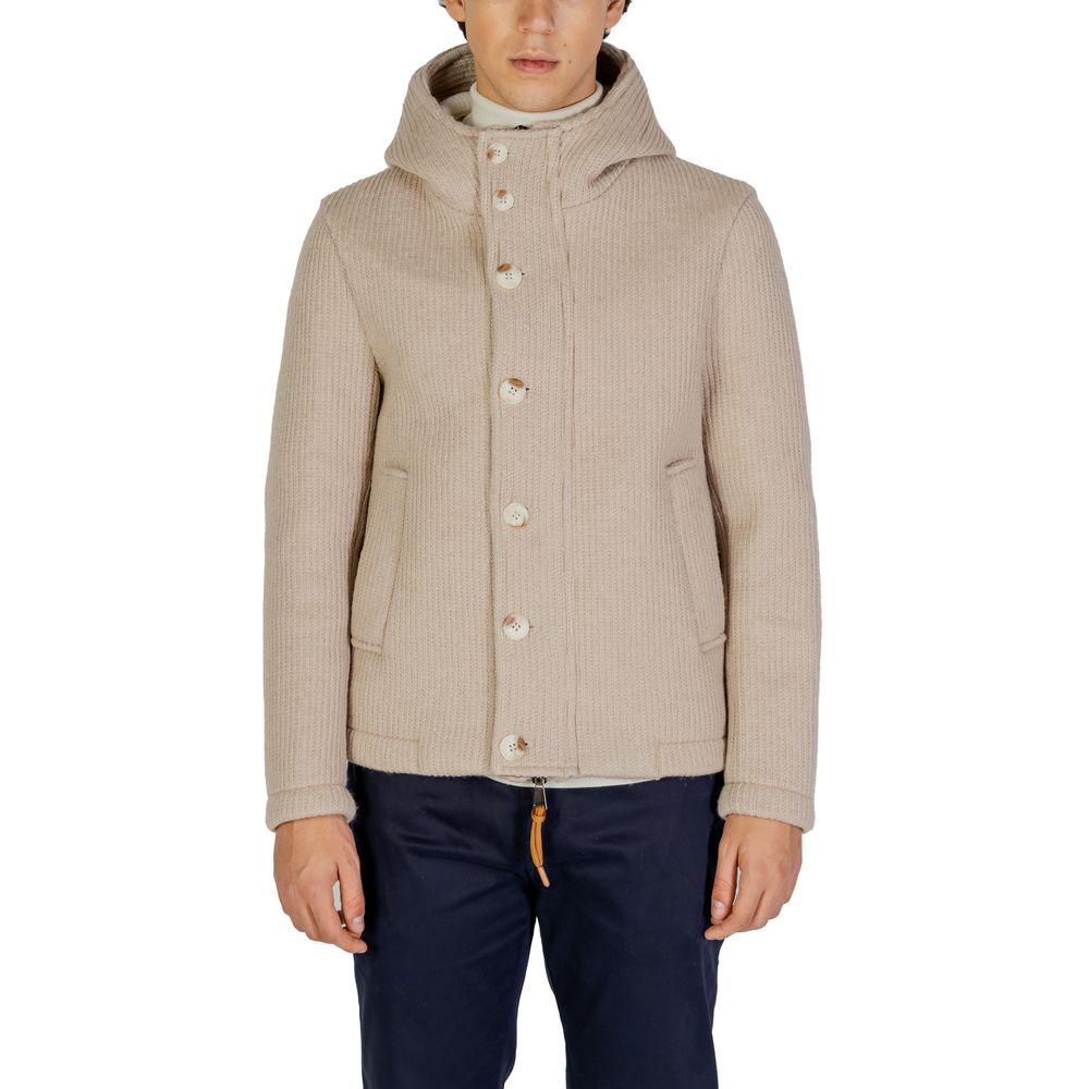 Hydra Clothing Beige Polyester Jacket