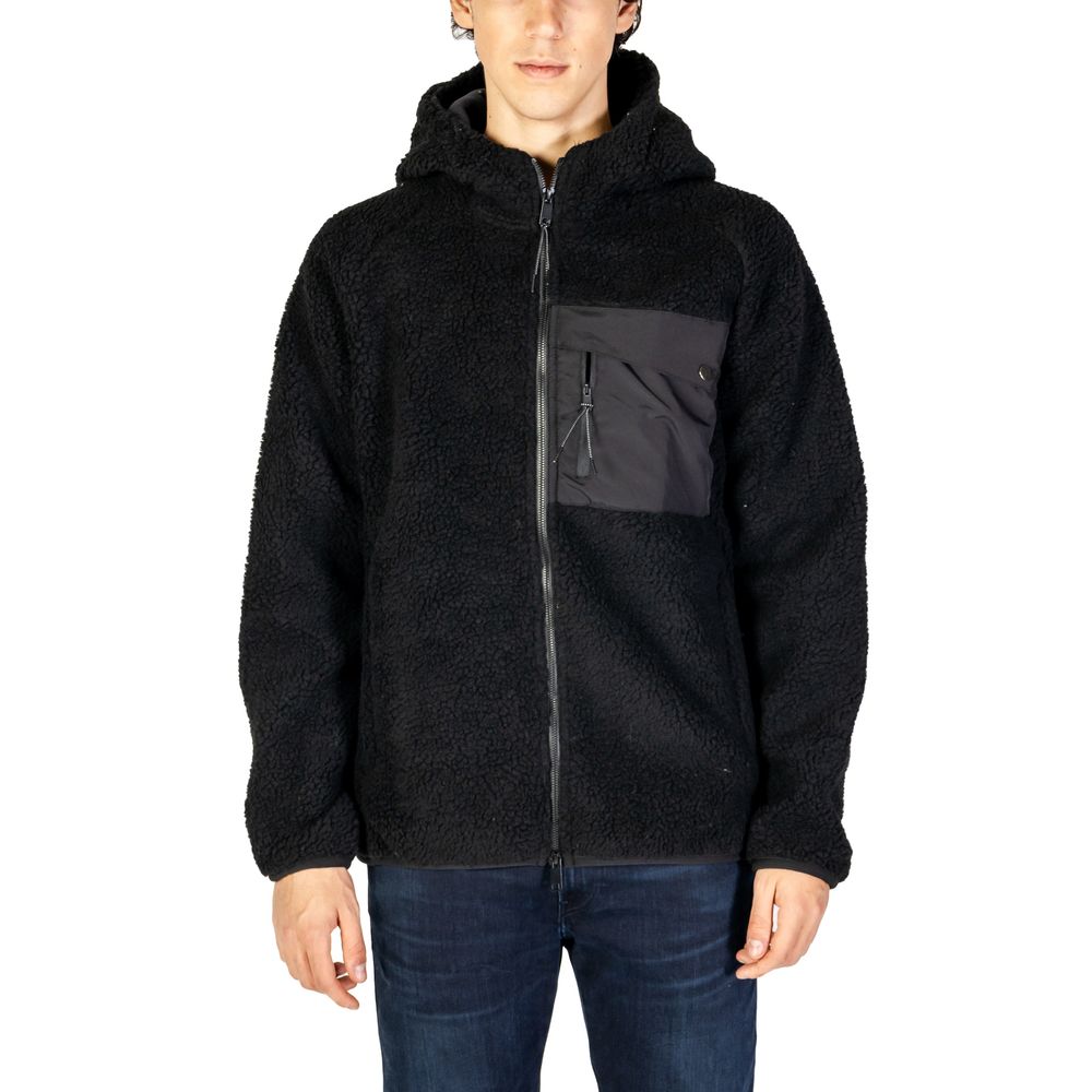 Hydra Clothing Black Polyester Jacket