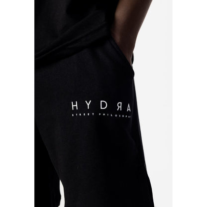 Hydra Clothing – Schwarzer Trainingsanzug aus Baumwolle