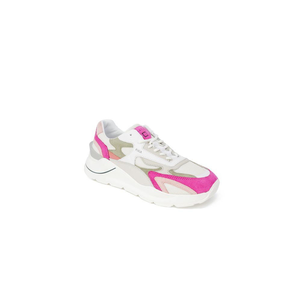 DATE – Sneaker aus rosa Wildleder