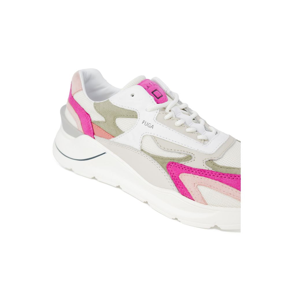 DATE – Sneaker aus rosa Wildleder