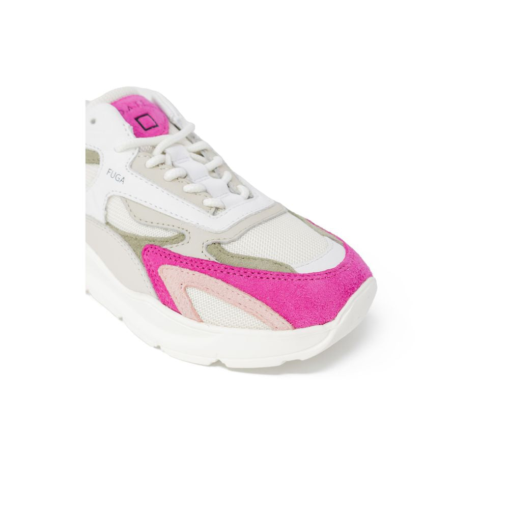 DATE – Sneaker aus rosa Wildleder