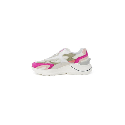 DATE – Sneaker aus rosa Wildleder